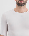 SPORTFUL Cycling short sleeve t-shirt - MIDWEIGHT LAYER - white