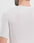SPORTFUL Cycling short sleeve t-shirt - MIDWEIGHT LAYER - white