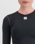 SPORTFUL Cycling long sleeve t-shirt - MIDWEIGHT - black