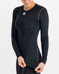 SPORTFUL Cycling long sleeve t-shirt - MIDWEIGHT - black