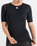 SPORTFUL Cycling short sleeve t-shirt - MIDWEIGHT - black