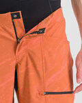 SPORTFUL Cycling shorts without bib - CLIFF GIARA - orange