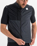 SPORTFUL Cycling gilet - SUPERGIARA LAYER - black