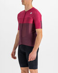 SPORTFUL Cycling short sleeve jersey - LIGHT PRO - bordeaux