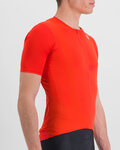 SPORTFUL Cycling short sleeve jersey - MATCHY - red