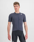 SPORTFUL Cycling short sleeve jersey - MATCHY - blue