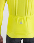 SPORTFUL Cycling summer long sleeve jersey - MATCHY - yellow