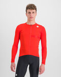 SPORTFUL Cycling short sleeve jersey - MATCHY - red