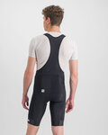 SPORTFUL Cycling bib shorts - NEO - black/white