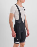 SPORTFUL Cycling bib shorts - NEO - black/white