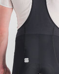 SPORTFUL Cycling bib shorts - NEO - black/yellow