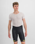 SPORTFUL Cycling shorts without bib - NEO - yellow/black