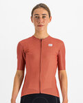 SPORTFUL Cycling short sleeve jersey - CHECKMATE - red