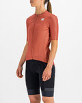 SPORTFUL Cycling short sleeve jersey - CHECKMATE - red