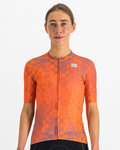 SPORTFUL Cycling short sleeve jersey - ROCKET - orange