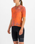 SPORTFUL Cycling short sleeve jersey - ROCKET - orange
