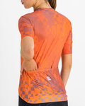 SPORTFUL Cycling short sleeve jersey - ROCKET - orange