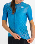 SPORTFUL Cycling short sleeve jersey - ROCKET - blue
