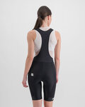 SPORTFUL Cycling bib shorts - NEO - black/white