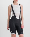SPORTFUL Cycling bib shorts - NEO - black/white