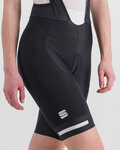 SPORTFUL Cycling bib shorts - NEO - black/white