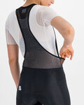 SPORTFUL Cycling bib shorts - NEO - black/white
