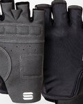 SPORTFUL Cycling fingerless gloves - MATCHY - black