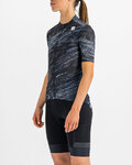 SPORTFUL Cycling short sleeve jersey - CLIFF SUPERGIARA - black