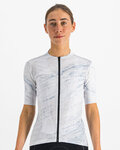 SPORTFUL Cycling short sleeve jersey - CLIFF SUPERGIARA - white