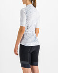 SPORTFUL Cycling short sleeve jersey - CLIFF SUPERGIARA - white