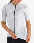 SPORTFUL Cycling short sleeve jersey - CLIFF SUPERGIARA - white