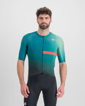 SPORTFUL Cycling short sleeve jersey - BOMBER - green