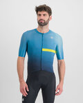 SPORTFUL Cycling short sleeve jersey - BOMBER - blue