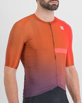 SPORTFUL Cycling short sleeve jersey - BOMBER - orange
