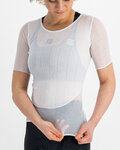 SPORTFUL Cycling short sleeve t-shirt - PRO BASELAYER - white