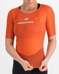 SPORTFUL Cycling short sleeve t-shirt - PRO BASELAYER - red