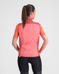 SPORTFUL Cycling gilet - SUPERGIARA LAYER - pink