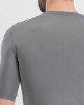 SPORTFUL Cycling short sleeve t-shirt - FIANDRE THERMAL - grey