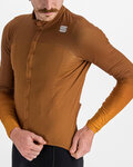 SPORTFUL Cycling short sleeve jersey - BODYFIT PRO - brown