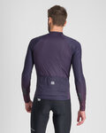 SPORTFUL Cycling winter long sleeve jersey - BODYFIT PRO - blue