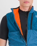 SPORTFUL Cycling gilet - GIARA LAYER - blue