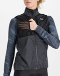 SPORTFUL Cycling gilet - GIARA LAYER W - black