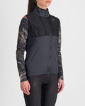 SPORTFUL Cycling gilet - GIARA LAYER W - black