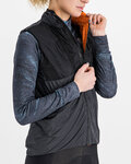 SPORTFUL Cycling gilet - GIARA LAYER W - black