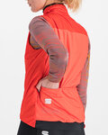 SPORTFUL Cycling gilet - GIARA LAYER - red