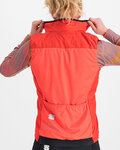 SPORTFUL Cycling gilet - GIARA LAYER - red