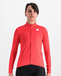 SPORTFUL Cycling winter long sleeve jersey - CHECKMATE THERMAL - red