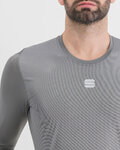 SPORTFUL Cycling long sleeve t-shirt - FIANDRE THERMAL - grey