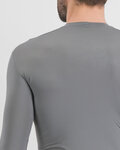 SPORTFUL Cycling long sleeve t-shirt - FIANDRE THERMAL - grey