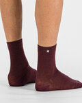SPORTFUL Cyclingclassic socks - MATCHY WOOL W - red